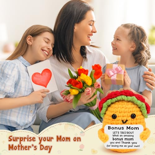 Crochet Taco Gift for Stepmom with Discount Code 9HJREK6R - Image 3