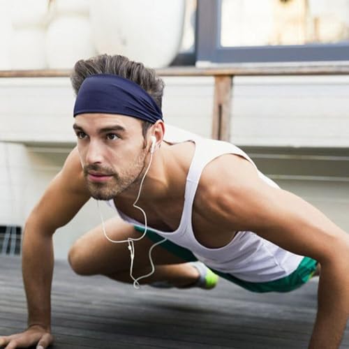 50% Off Sports Headbands 5-Pack for Men & Women - Image 3