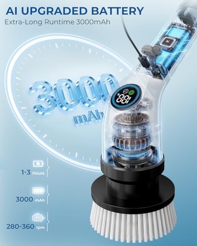 64% Off Electric Spin Scrubber with Powerful Battery - Image 3