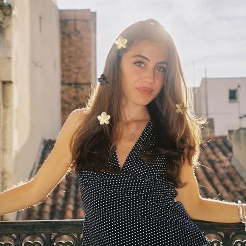 11% Off 60Pcs Mini Hawaiian Flower Hair Clips - Image 5