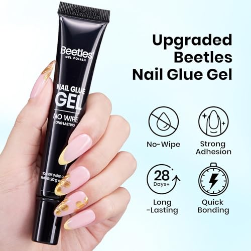 44% Off Beetles Solid Nail Glue Gel 2-Pack - Image 5