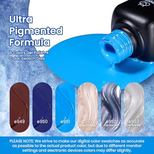 53% Off Beetles Cat Eye Gel Nail Polish Set - Image 6