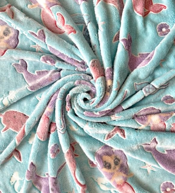 55% Off: Glow-in-the-Dark Mermaid Throw Blanket Only $9.99 - Image 6