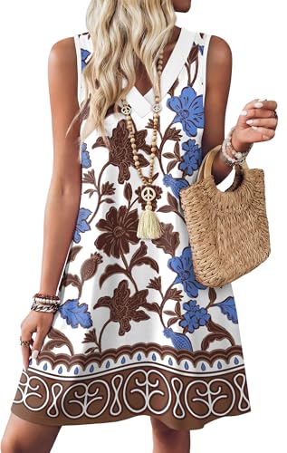 43% Off WIHOLL Boho Summer Dress with Pockets - Image 1