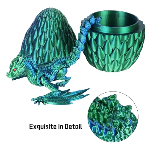 50% Off 3D Printed Articulated Dragon Egg Fidget Toy - Image 5
