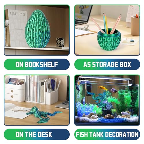 50% Off 3D Printed Articulated Dragon Egg Fidget Toy - Image 6