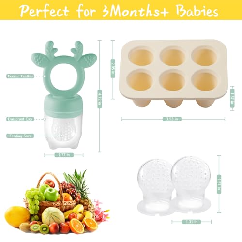 Baby Fruit Feeder with Popsicle Mold - Save 40% - Image 2