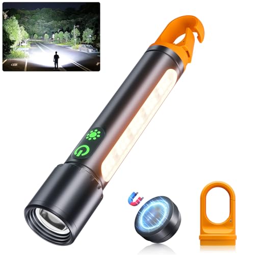 50% Off! ADDplus Magnetic Flashlight Rechargeable 5000mAh
