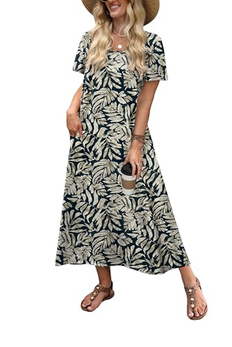 OFEEFAN Women's Maxi Dress with Pocket - 50% Off Deal - Image 2