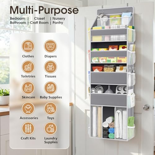 WISELIFE 5-Tier Over Door Organizer - 13% Off - Image 7
