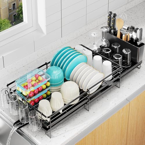 Save $10 on Pantasia Large Expandable Dish Drying Rack - Image 1