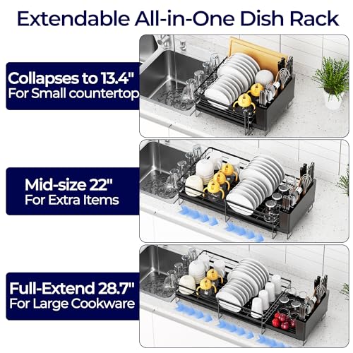 Save $10 on Pantasia Large Expandable Dish Drying Rack - Image 2