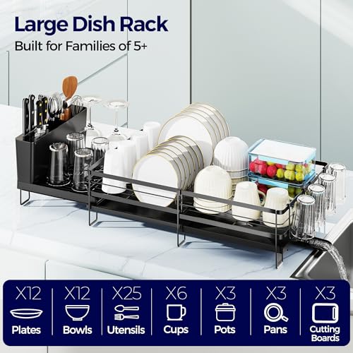 Save $10 on Pantasia Large Expandable Dish Drying Rack - Image 3