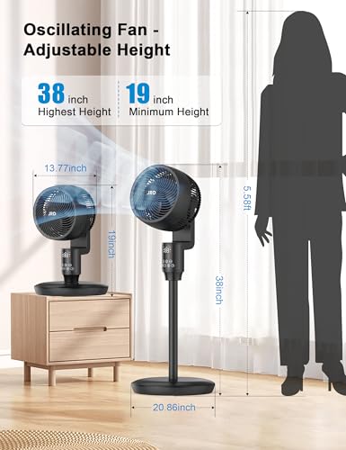 50% Off JRD Oscillating Standing Fan - Code LNGOACMJ - Image 4
