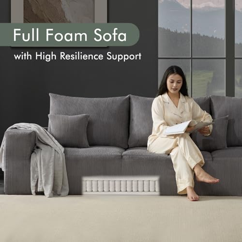 44% Off Gericco 113" Modular Sectional Couch - Image 3