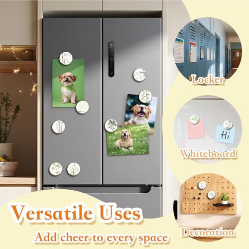 50% Off Bamboo Fridge Magnets – 16 Pcs Decorative Set - Image 5