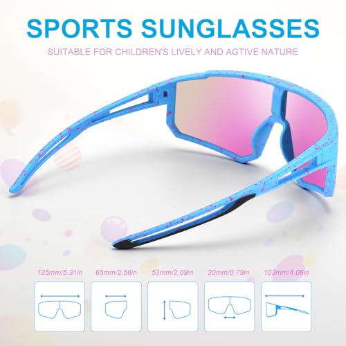 40% Off 3-Pack Kids Sunglasses UV400 Protection - Image 3