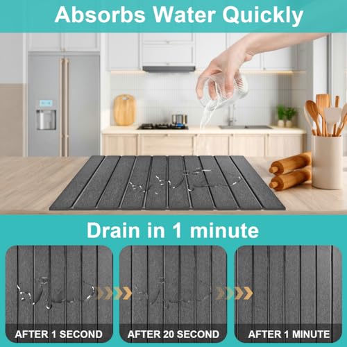 50% Off Large Diatomaceous Stone Drying Mat - Image 5