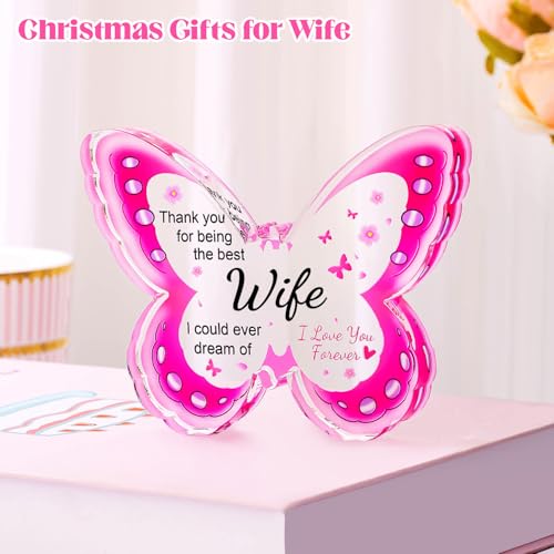 62% Off Acrylic Butterfly Plaque Gift for Wife - Image 2