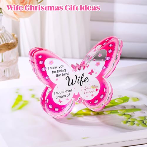 62% Off Acrylic Butterfly Plaque Gift for Wife - Image 4