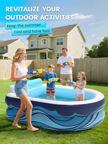 50% Off VISTOP Inflatable Pool with Seats & Cup Holders - Image 6
