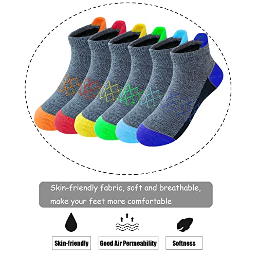 50% Off JAMEGIO Boy Socks 12-Pack Ankle Athletic - Image 3