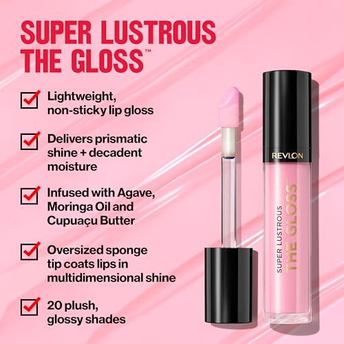 45% Off Revlon Super Lustrous Lip Gloss - Hydrating & Shiny - Image 3