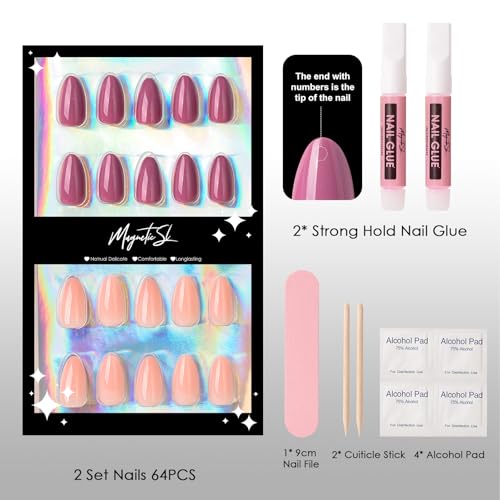 64 Pcs Press On Nails for $2.49 – 50% Off with Code - Image 4