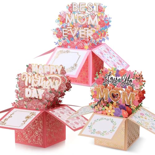 40% Off POPGIFTU 3D Pop Up Mother's Day Cards - Image 1