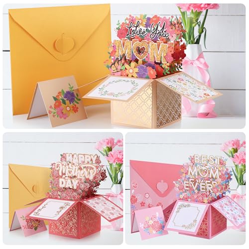 40% Off POPGIFTU 3D Pop Up Mother's Day Cards - Image 6
