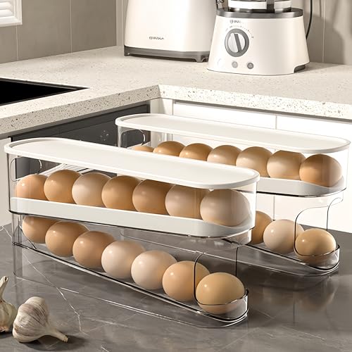 51% Off WACOI Auto Rolling Fridge Egg Organizer - Image 6