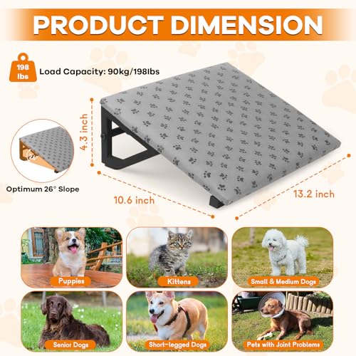 50% off Dog Ramp for Stairs – Non-Slip Pet Stairs - Image 2