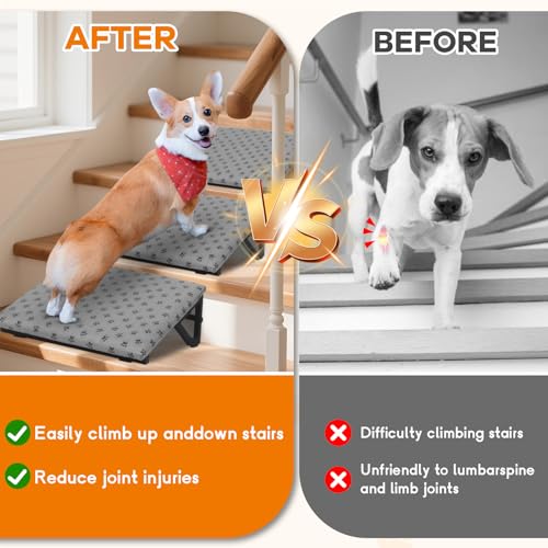 50% off Dog Ramp for Stairs – Non-Slip Pet Stairs - Image 4