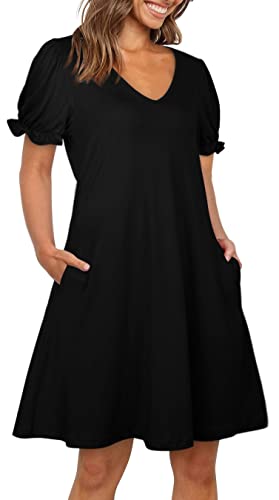 15% Off Aloodor V-Neck Dress with Pockets - Image 3