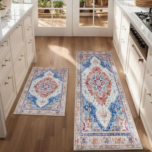 50% Off Brevoscht Boho Kitchen Mat Set of 2 - Image 1