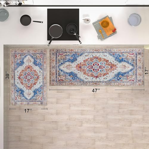 50% Off Brevoscht Boho Kitchen Mat Set of 2 - Image 2