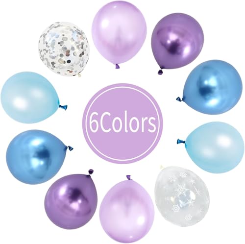 50% Off Dagelar Snow Balloons Set - 30 Piece Party Decor - Image 3