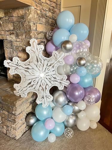 50% Off Dagelar Snow Balloons Set - 30 Piece Party Decor - Image 5