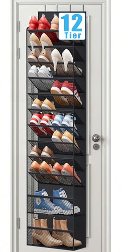 Soarine 12-Tier Shoe Organizer - Up to 24 Pairs - Image 1