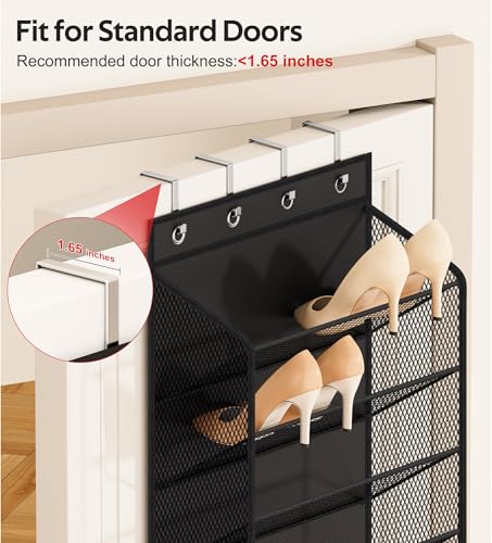 Soarine 12-Tier Shoe Organizer - Up to 24 Pairs - Image 6