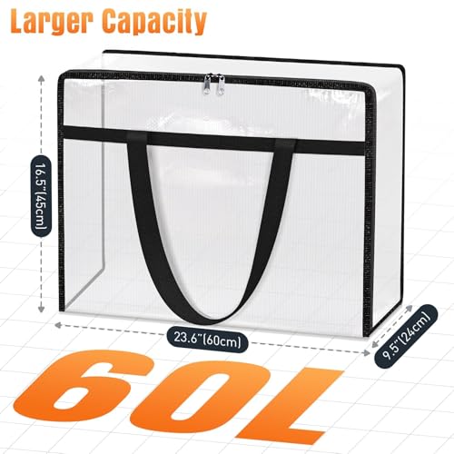 Clear Under Bed Storage 4-Pack - Save 20% with Code - Image 2