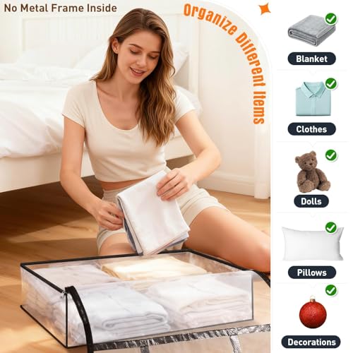 Clear Under Bed Storage 4-Pack - Save 20% with Code - Image 5