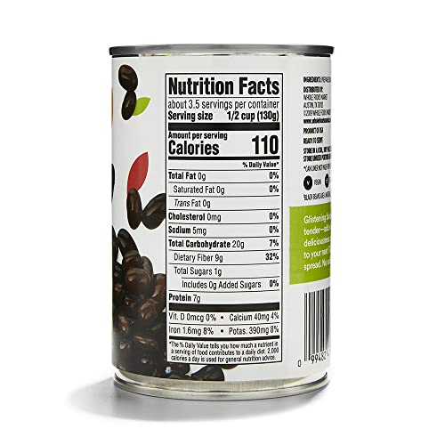 10% Off 365 Unsalted Black Beans, Pack of 4 - Image 2