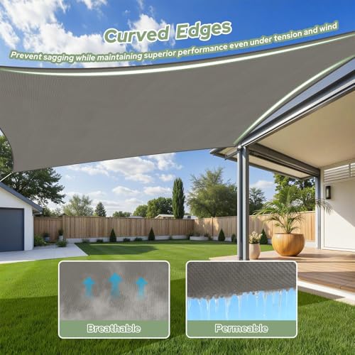 40% Off TasticTotes Rectangle Sun Shade Sail 8x10 - Image 6