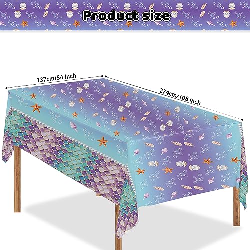 50% Off Mocsicka Mermaid Tablecloths for Parties - Image 4