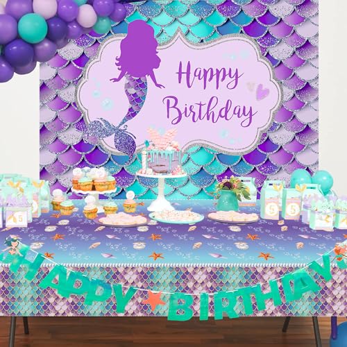 50% Off Mocsicka Mermaid Tablecloths for Parties - Image 6