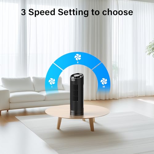 JRD 13" Tower Fan for Bedroom at 50% Off - Image 2