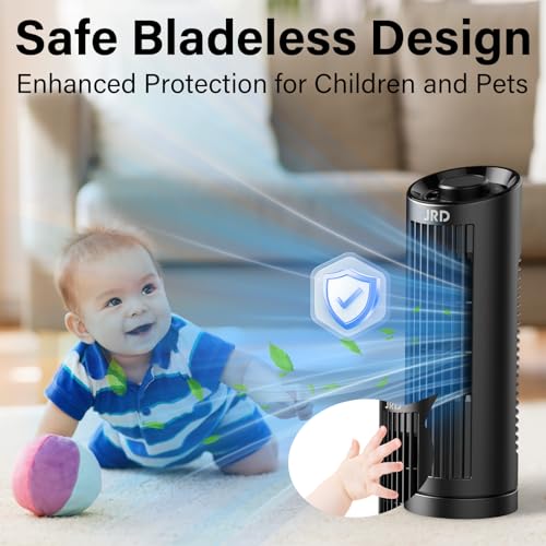 JRD 13" Tower Fan for Bedroom at 50% Off - Image 5