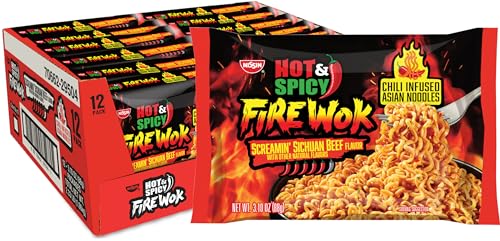 5% Off Nissin Fire Wok Spicy Beef Noodles (Pack of 12)