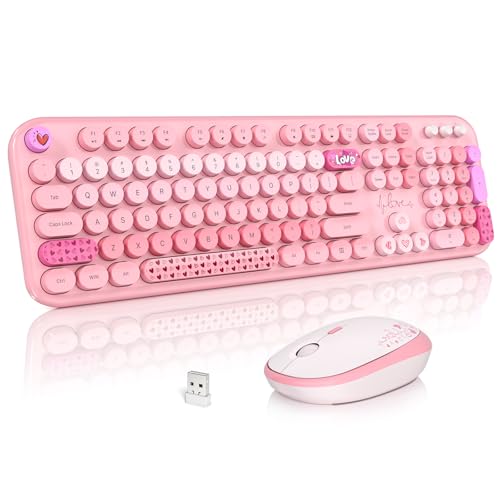 MOFII Retro Keyboard & Mouse Combo at 50% OFF - Image 1